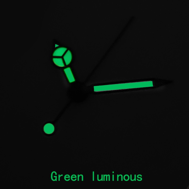 Mod Green Watch C3 Luminous Hands Fit NH35 NH36 6R Movement Parts For Seiko Skx007 Skx009 SPRD Watch Accessories