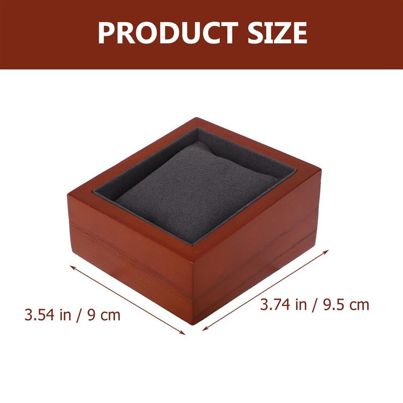 Watch packing box minimalist bracelet jewelry display container wooden organizer