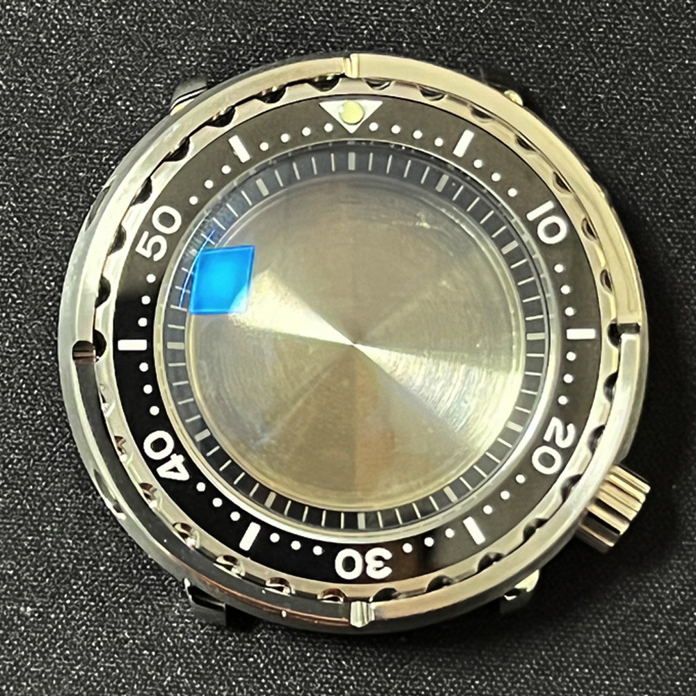 For NH35/36 Movement Stainless Steel Canned Tuna SBBN031 Watch Case Sapphire Glass and Metal Bracelet 20Bar Water Resistant
