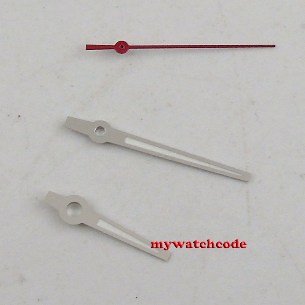 Silver Watch Hands For Miyota 8205 8215 DG2813 ST1612 TY2806 Movement