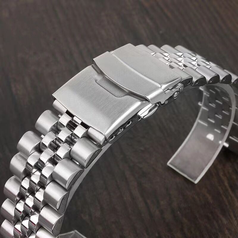 Stainless Steel Band Strap 22mm Folding Buckle Diving Men Sport Replacement Bracelet for Seiko Turtle SRP773 / 774 / 777