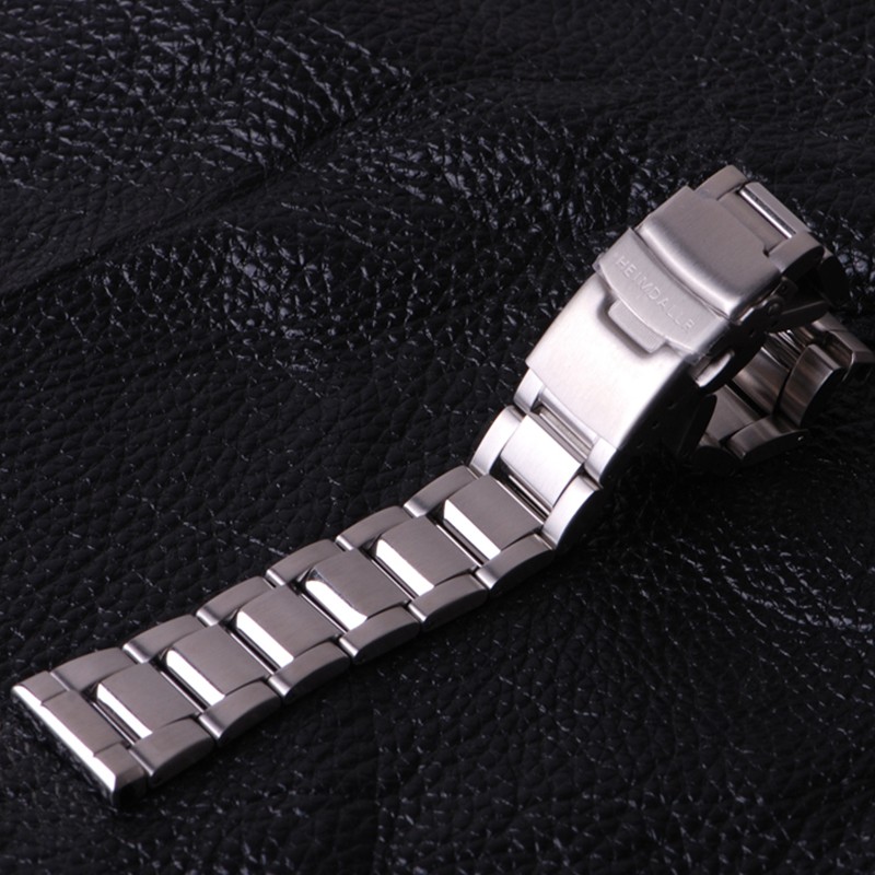 Heimdallr SBNN Tuna Watch Steel Band 316L Refined Steel Chain 22mm Flat Steel Watch Band Adjustment Accessories Watchband