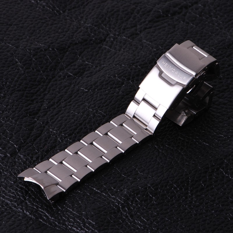 Heimdallr SKX007 Watch Jubilee Bracelet Steel Band 316L Stainless Steel Solid 22mm Arc Mouth Watch Band Adjustment Accessories