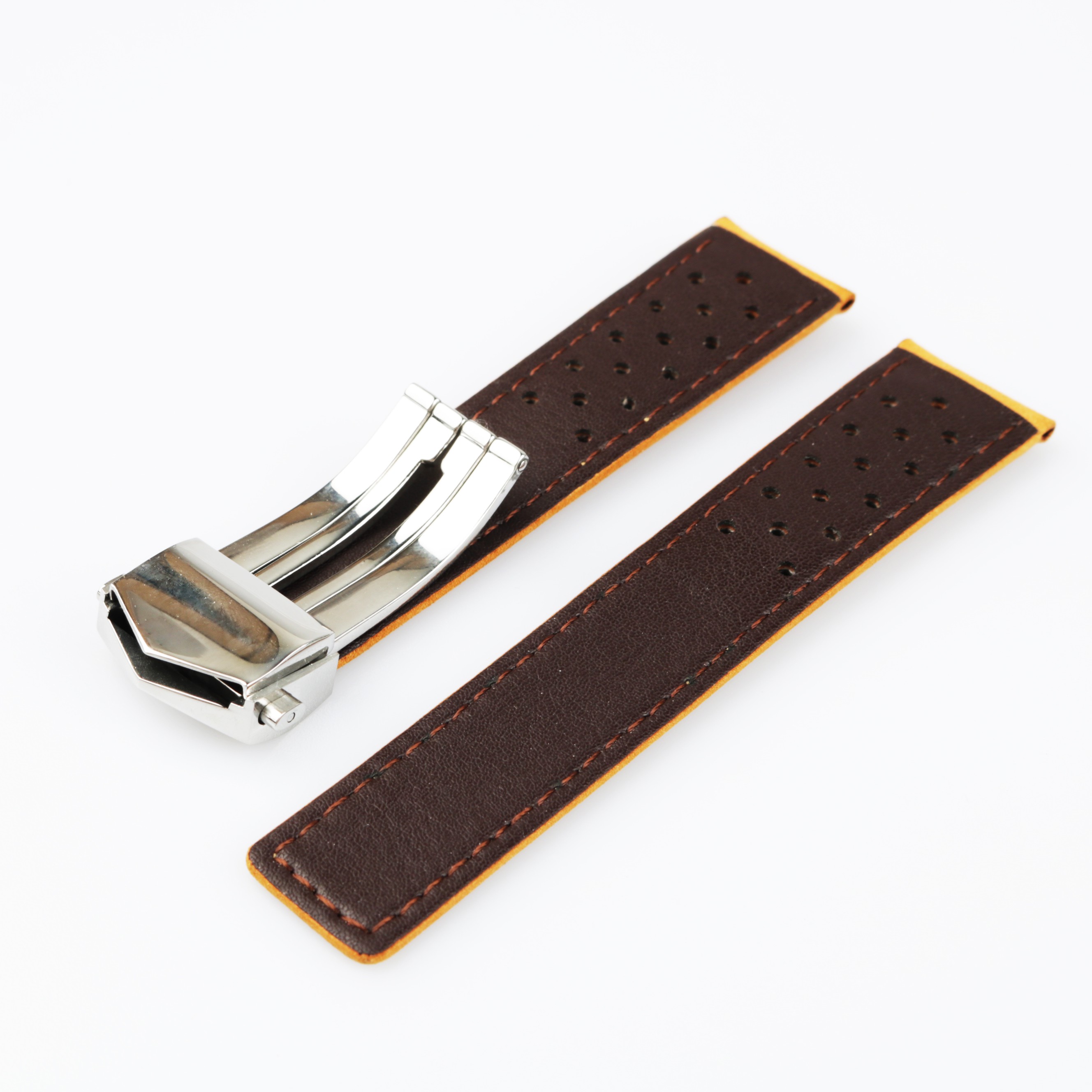 CARLYWET - Vintage Gray Suede Replacement Watch Strap, 20 22mm Vintage Watch Strap for Heure