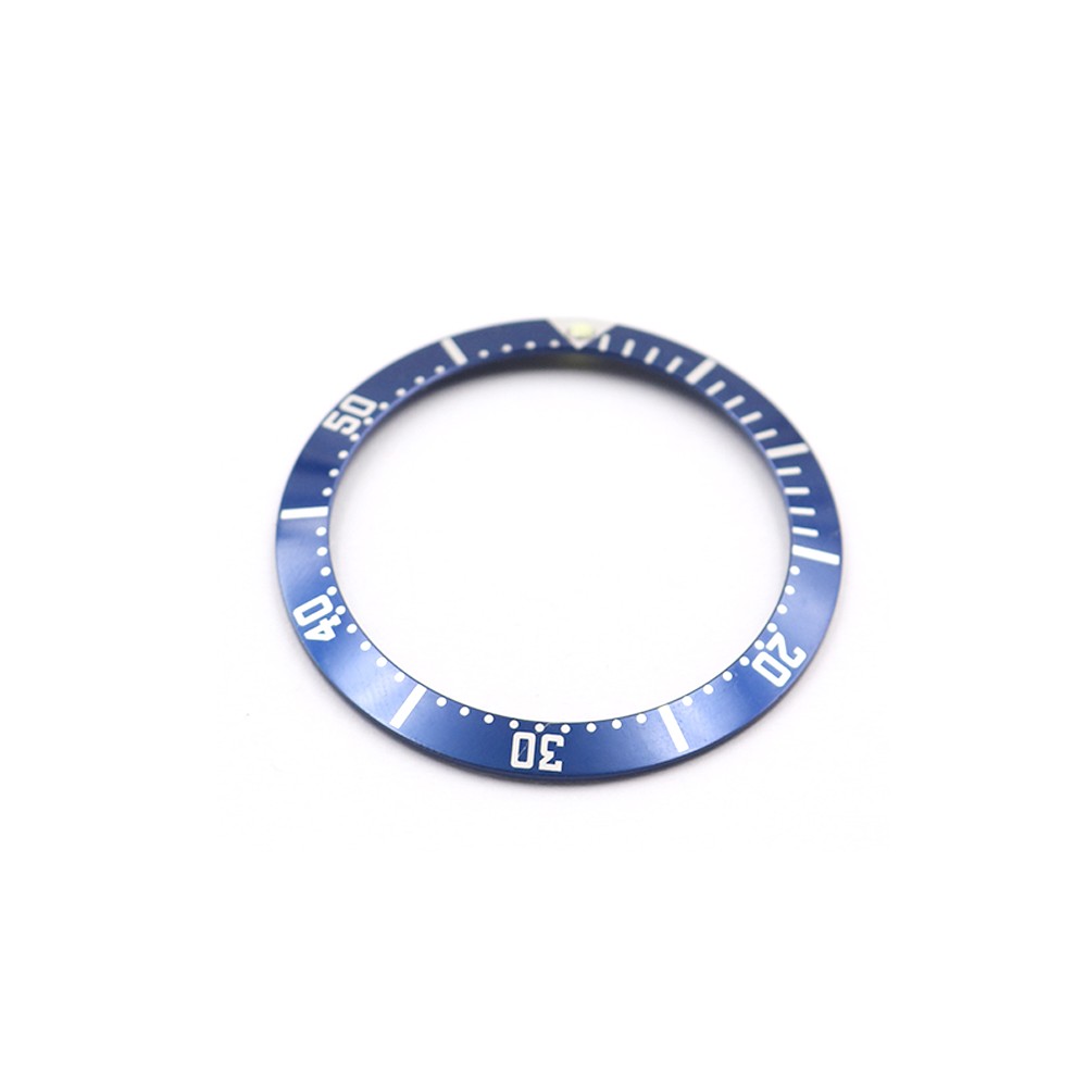 CARLYWET Writing clock frame, dark blue aluminium, white 2220