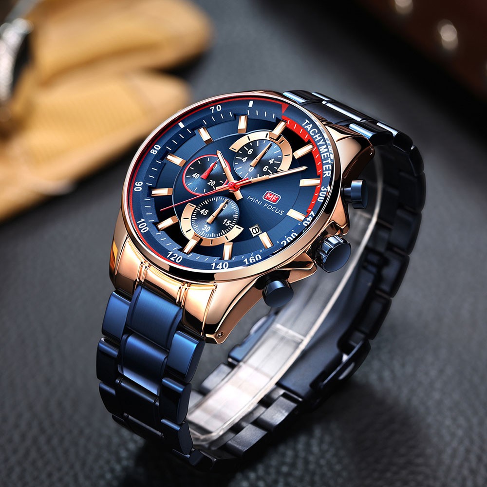 Fashion Men's Watches 2022 Quartz Watch Chronograph Sport Watch Luxury Brand Waterproof Calendar Business Big Small Focus Male