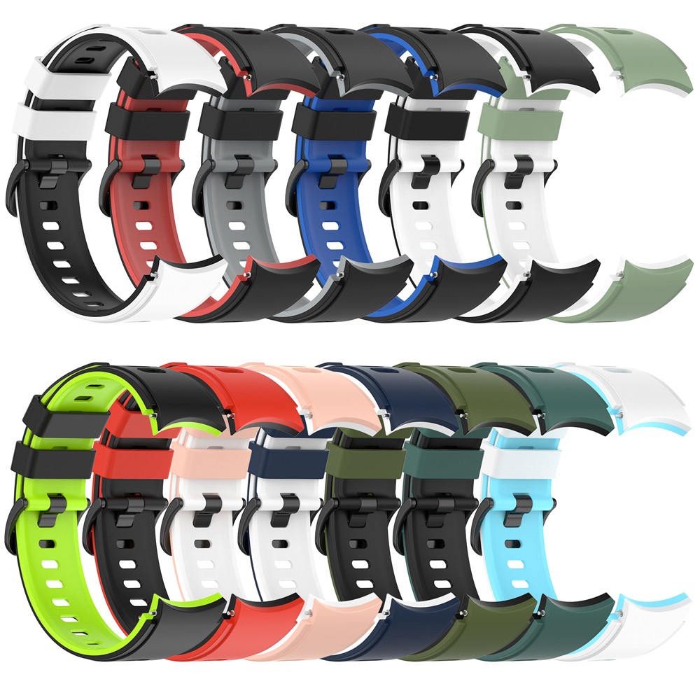 Silicone Strap For Samsung Galaxy Band Watch 4 Classic 46mm 42mm Bracelet Galaxy Watch 4 44mm 40mm Curved End Sports Watches