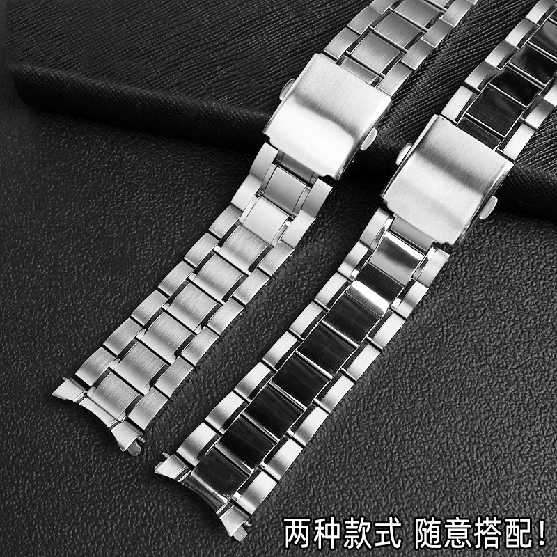 Stainless Steel Strap For Casio Watch Strap Mdv106 Swordsman 5374 MTP-1374 1375 VD01 Classic Stainless Steel Watch Band