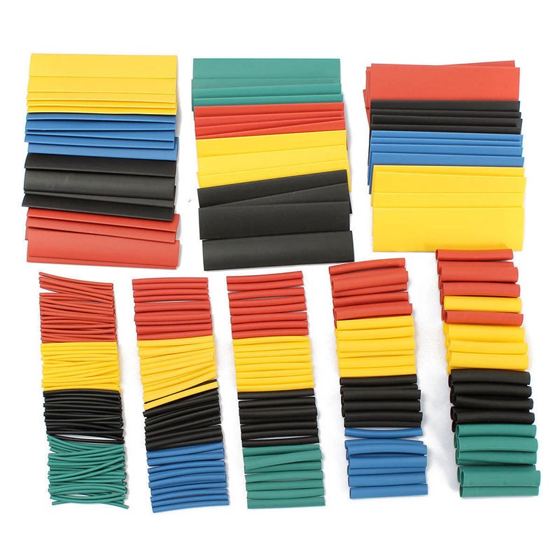 328pcs Heat Shrink Insulation Shrink Tubing Assortment Polycarbonate Electronic Wire Cable Sleeve Kit Heat Shrink Tubing