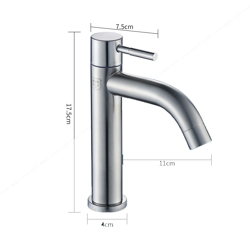 Bathroom Basin Faucet Small Single Handle Sink Faucet Chrome Brass Single Hole Plumbing Mixers Tapware