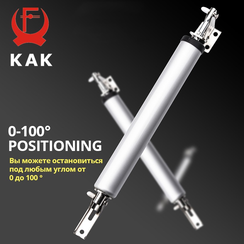 KAK Pneumatic Automatic Door Closer 35KG Positioning Adjustable Speed ​​Door Close Equipment Mute Soft Close Door Hardware