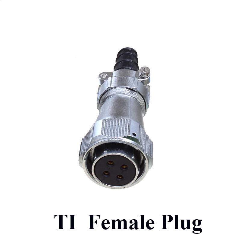 Weipu WY24 - TI Female Connector Female, 2 3 4 9 10 12 19 Pin, Female Casing, Original