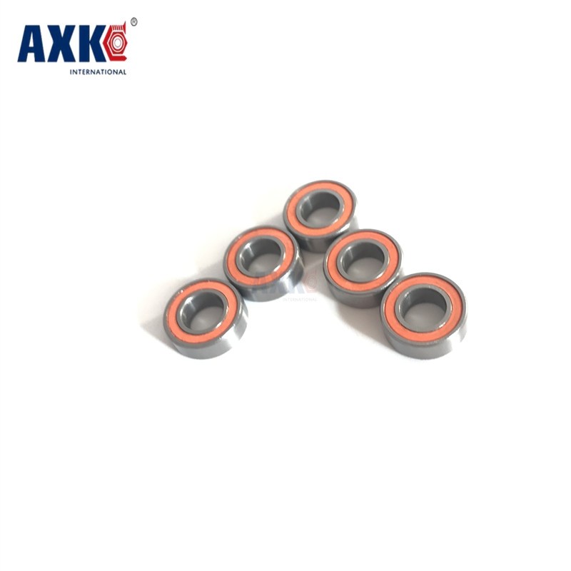 688-2rs Bearing Abec-3 10pcs 8x16x5 Mm Miniature 688rs Ball Bearing 618/8rs Z3v3 Orange Sealed Bearing 688 2rs