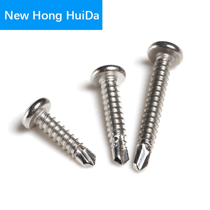 Hillips Pan Head Self Drilling Screw Thread Self Drilling Screw Bolt Stainless Steel M3.5 M4.2 M4.8 M5.5 M6.3