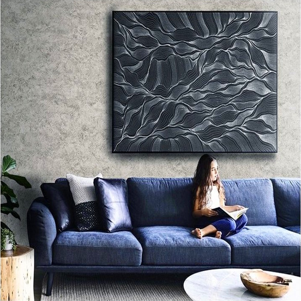 Cement self-adhesive wallpaper bedroom decoration clothing store gray Nordic industrial wind for modern wall decoration