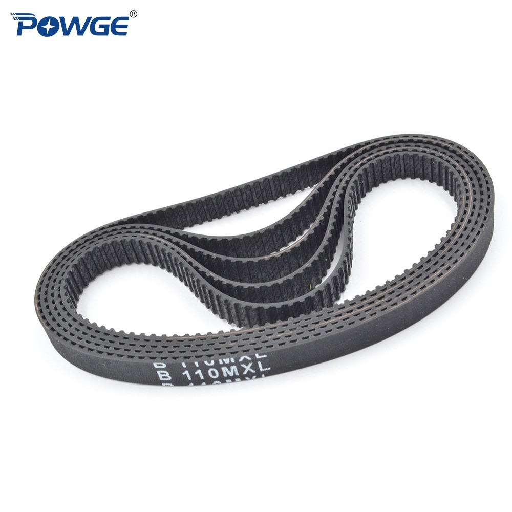 POWGE MXL Synchronous timing belt B105/B106/B107/B108/B109/B110/B111/B112/B113/B114/B115 Width 6.4/9.4mm B105MXL B110MXL B112MXL