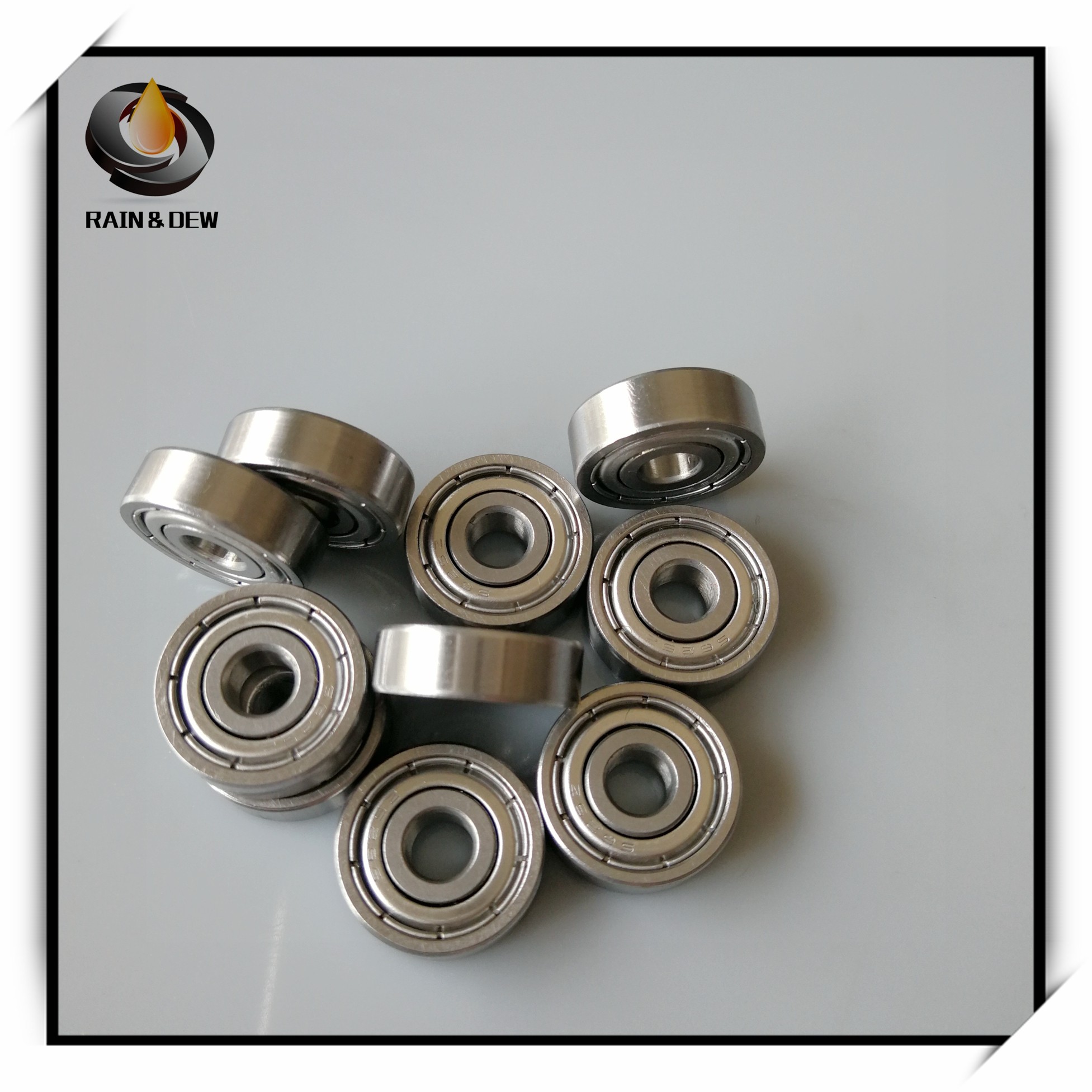 10pcs S625ZZ Stainless Steel Bearing 5*16*5mm ABEC-7 S625Z S625 Z ZZ Ball Bearings 3D Parts