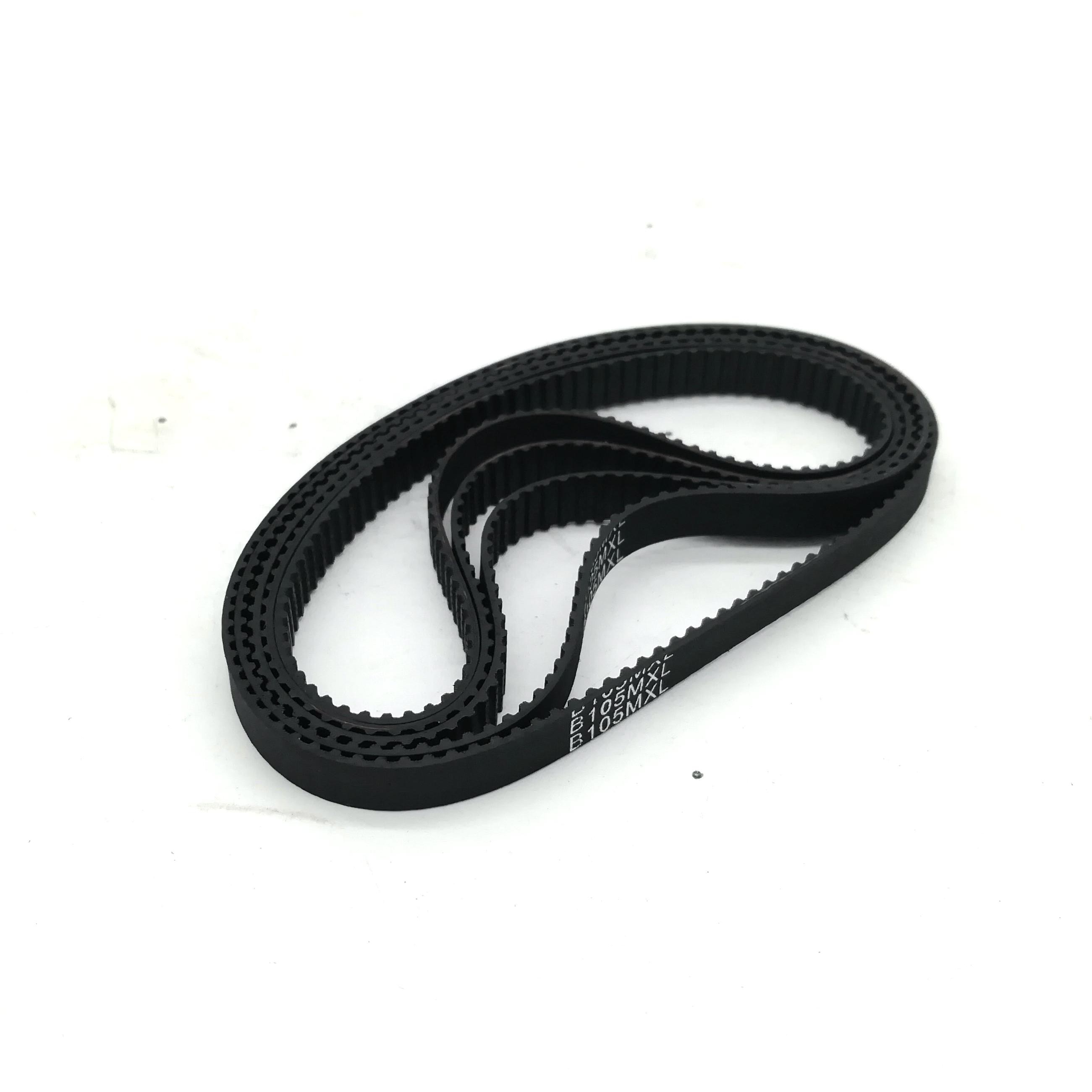 10pcs/lot, MXL timing belt, closed loop, B107MXL, 3mm 6mm width