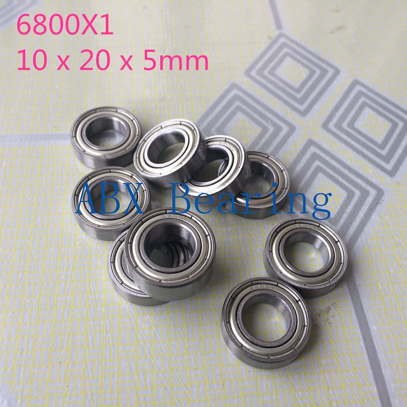 10pcs MR2010ZZ 10206 SB10206 6800 6800X1 Bicycle Non-standard Special Ball Bearings 10*20*6 10x20x5 10x20x6mm 10206 10205