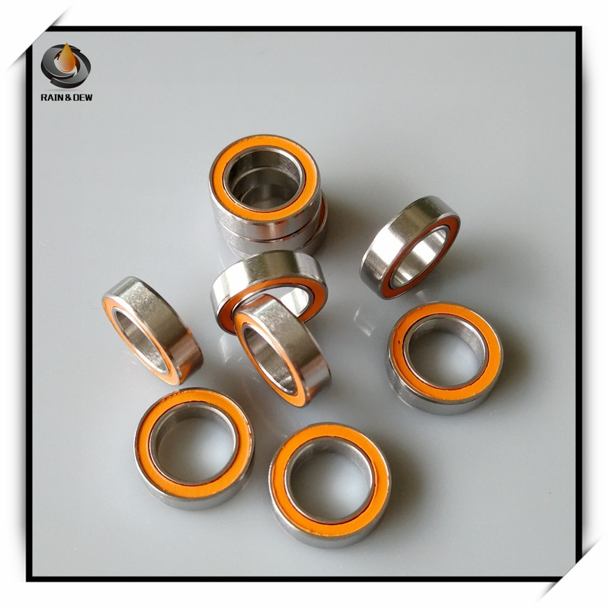 2pcs 7X11X3 SMR117-2RS Stainless Steel Ceramic Bearing 440C Without Grease Quick Turning