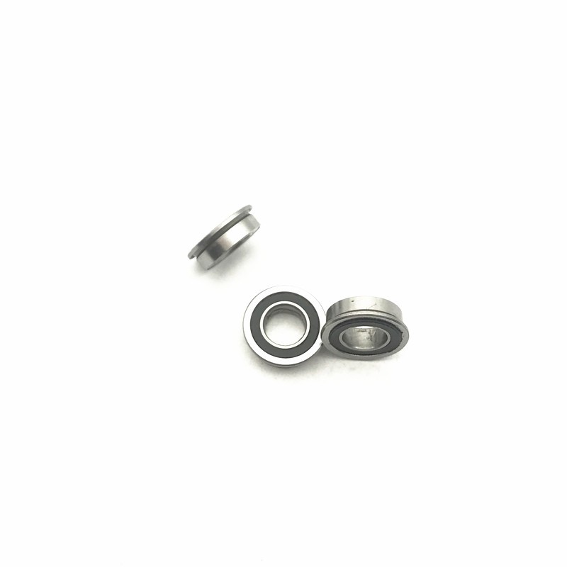 2021 Limited Sale Free Shipping Mf84-2rs Bearing 4x8x3mm (10pcs) Abec-1 Mini Flanged Mf84rs Ball Bearings Lf-840dd