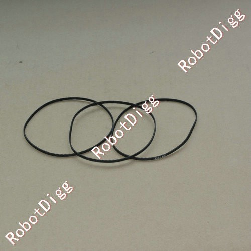 GT1.5 timing belt, closed loop, 3mm width, 330mm length, 220 teeth