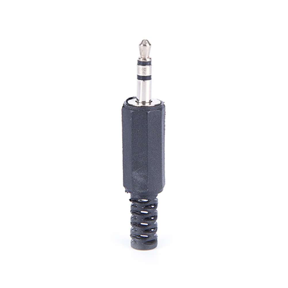 10pcs/5pcs 3.5mm jack plug 3.5 stereo plug black 3.5mm audio jack plug headphone male connector wholesale