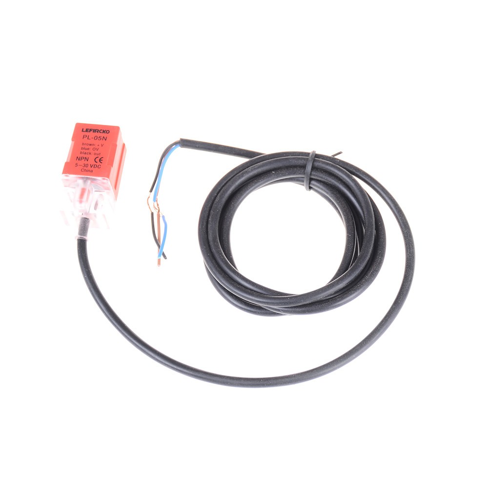 PL-05N2 5mm Sensor DC NPN NC Cube Shell Inductive Screen Shield Type Proximity Switch Proximity Sensor