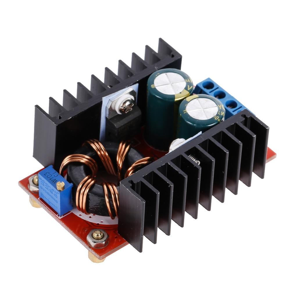 150W DC-DC Max 6A Boost Converter Step-down Potentiometer 10-32V to 12-35V Adjustable Power Supply Module