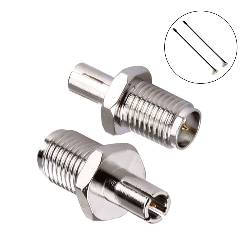 K1KA 1 Set SMA to TS9 RF Coaxial Adapter Male Female Coax Connector Adapter Coupler & Adapter 2pcs Well Built Quality