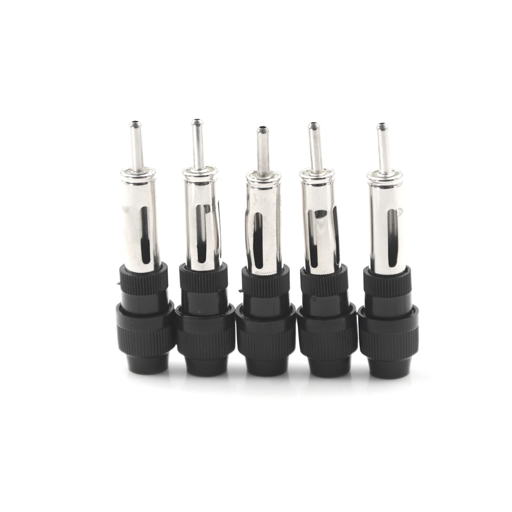 5pcs/lot Connector Plug Auto Car Radio Stereo Din Male Antenna Antenna Repair Adapter Socket Wholesale