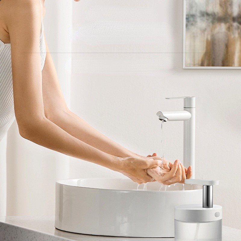 Foaming Hand Wash Liquid Induction Machine Home Infrared Induction Soap Dispenser Charging Automatic Soap Dispenser Soap Dispenser