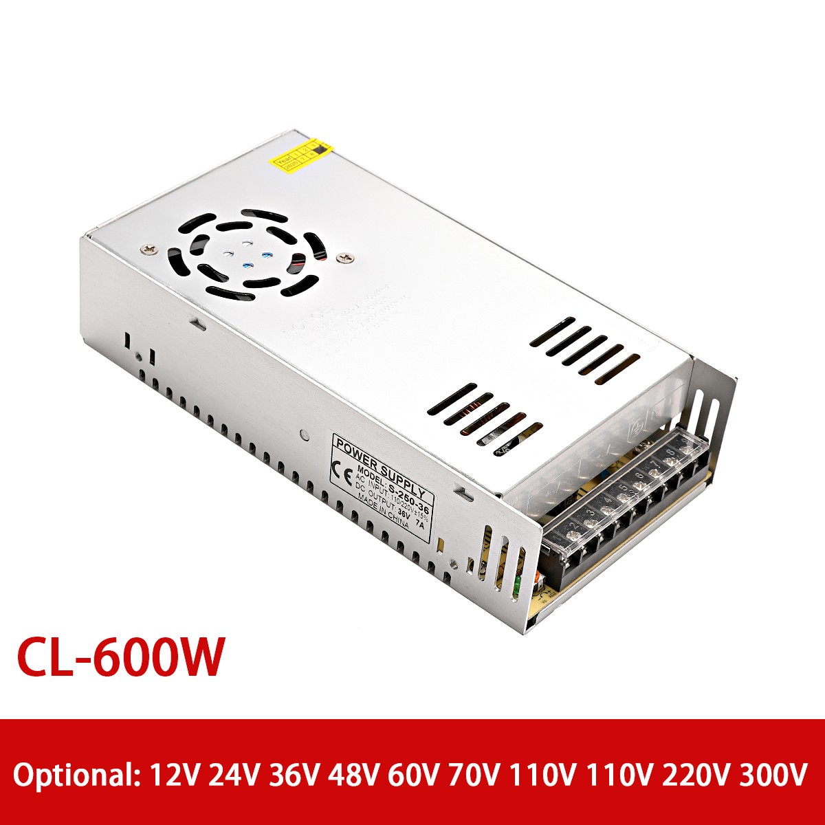 600W dc transformer dc12v15v24v30v36v48v60v70v72v80v adjustable switching power supply