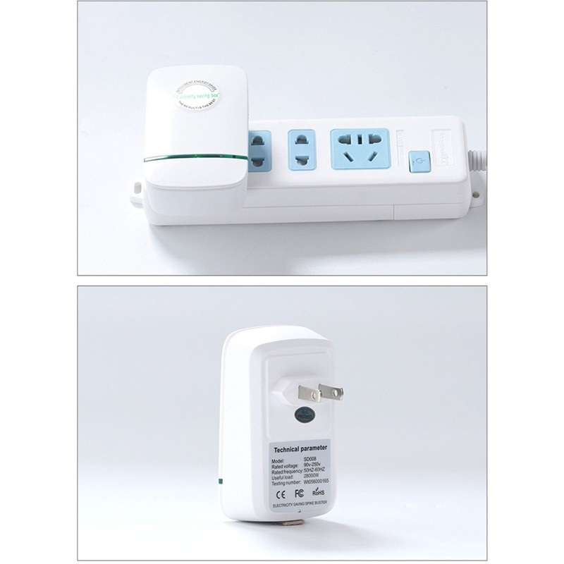 Energy Saving Device Smart Energy Power Factor Saver Electricity Saving Box Home Electric Current Voltage Stabilizer Dropship