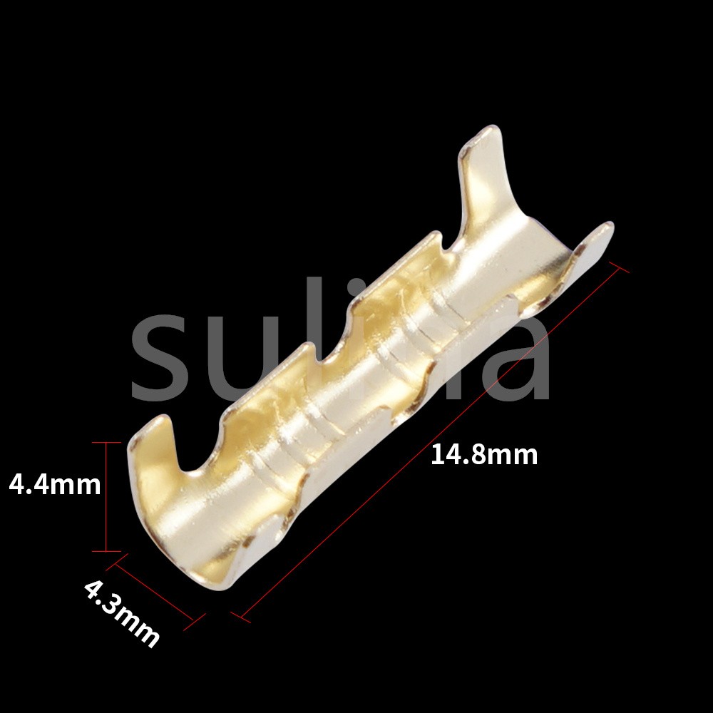 500Pcs Docking Connector line Pressing Button Quick Connect U-type Terminal Wiring 0.5 to1.5 Square Wire Connectors