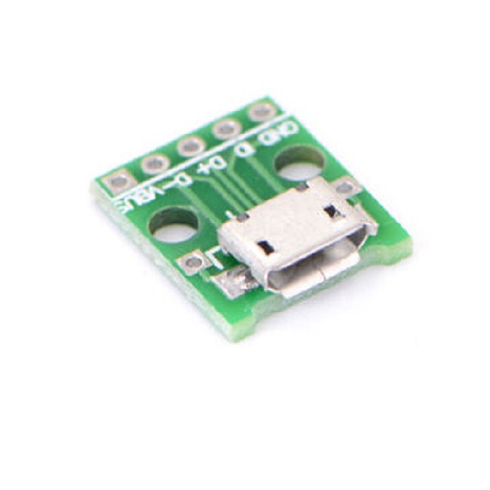 5pcs/lot B Type PCB Mini USB Adapter for DIP Adapter 5pin Female Connector