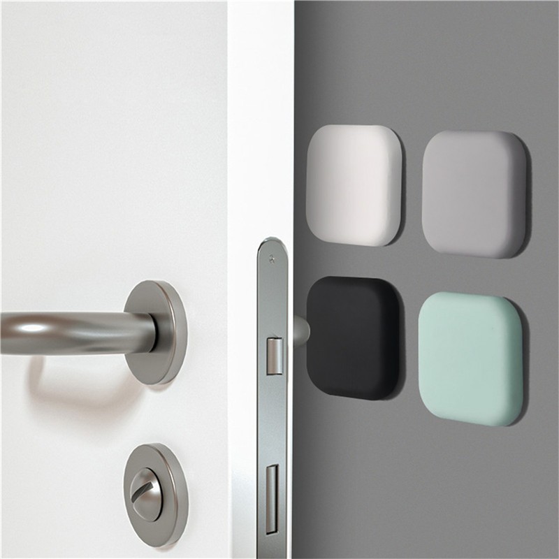 silicone door stopper mute stickers deurstopper protection porte pad door stopper silicone rubber hardware bumper wall mat