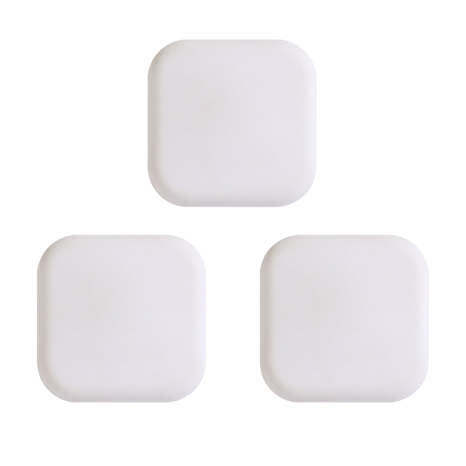 3pcs Bedroom Universal Mute Silicone Sticker Home Decor Protective Portable Anti Collision Door Stopper Punch Free Self-adhesive