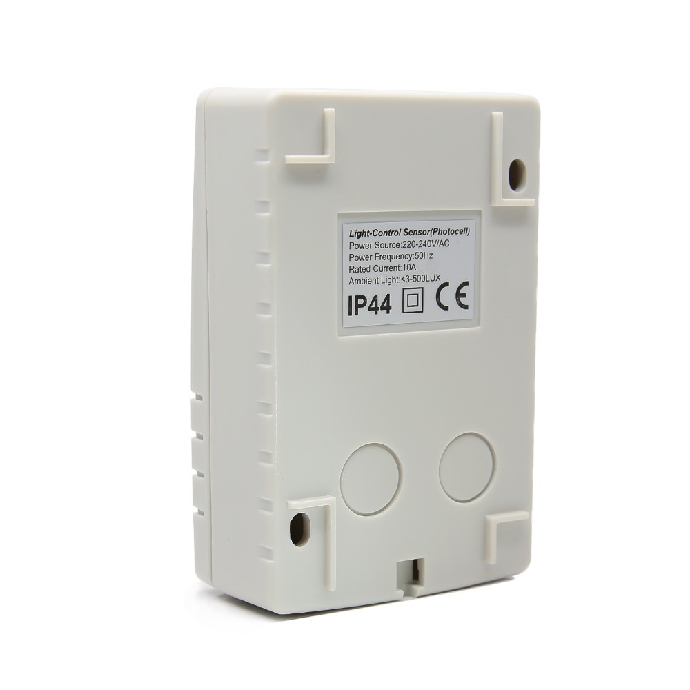 Outdoor IP44 220VAC Light Control Photo Photoelectric Auto Sensor Switch for LED Light Bulbs