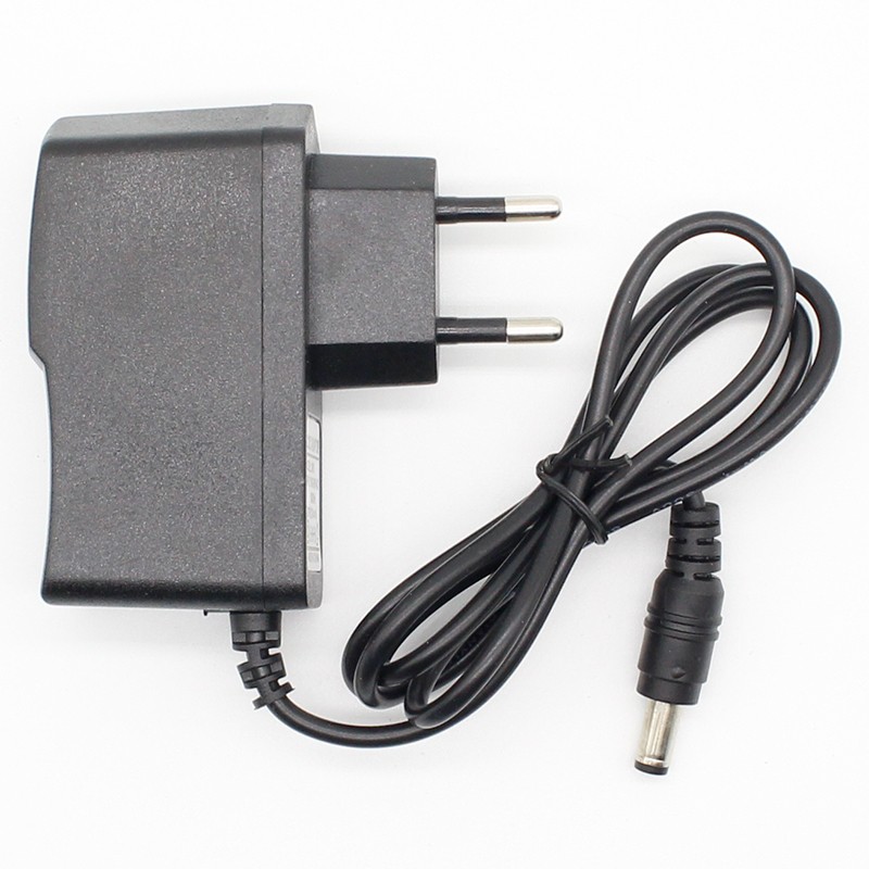 1pcs New 6V1A AC 100V-240V Converter Adapter DC 6V 1A 1000mA Power Supply EU Plug DC 5.5mm x 2.1mm