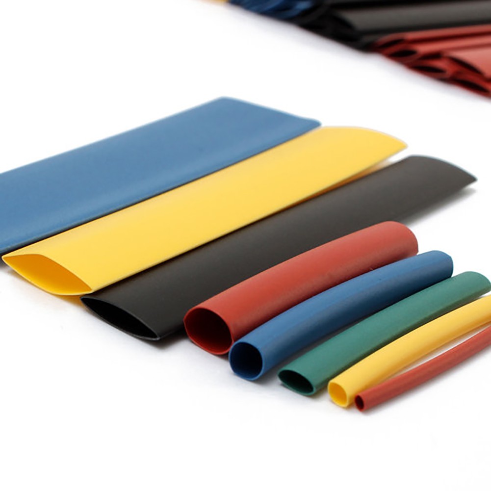 Durable Home Assorted Sleeving Anti Corrosion Polyolefin Flexible Halogen Free Eco Friendly Colorful 2:1 Heat Shrink Tube