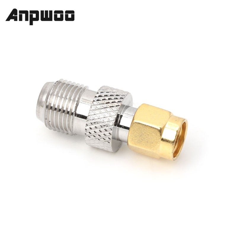 F Type Female Jack to SMA Female Socket Straight RF Coax Adapter F to SMA Plug