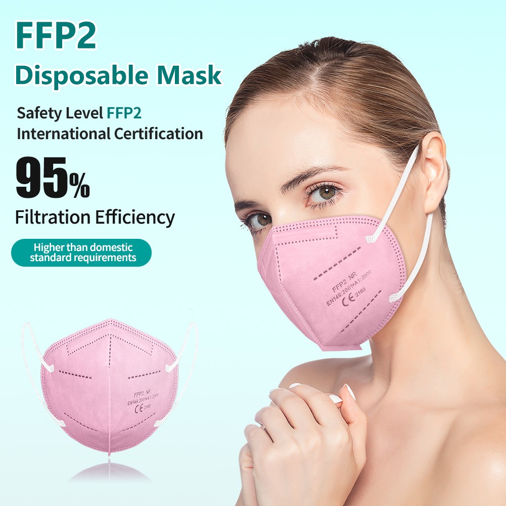 Colores masks ffp2 KN95 mascarilla ffp2 homolucada spain ffp2fan 5 layers CE adult fpp2 approved ffp mask 2 mascherina ffpp2