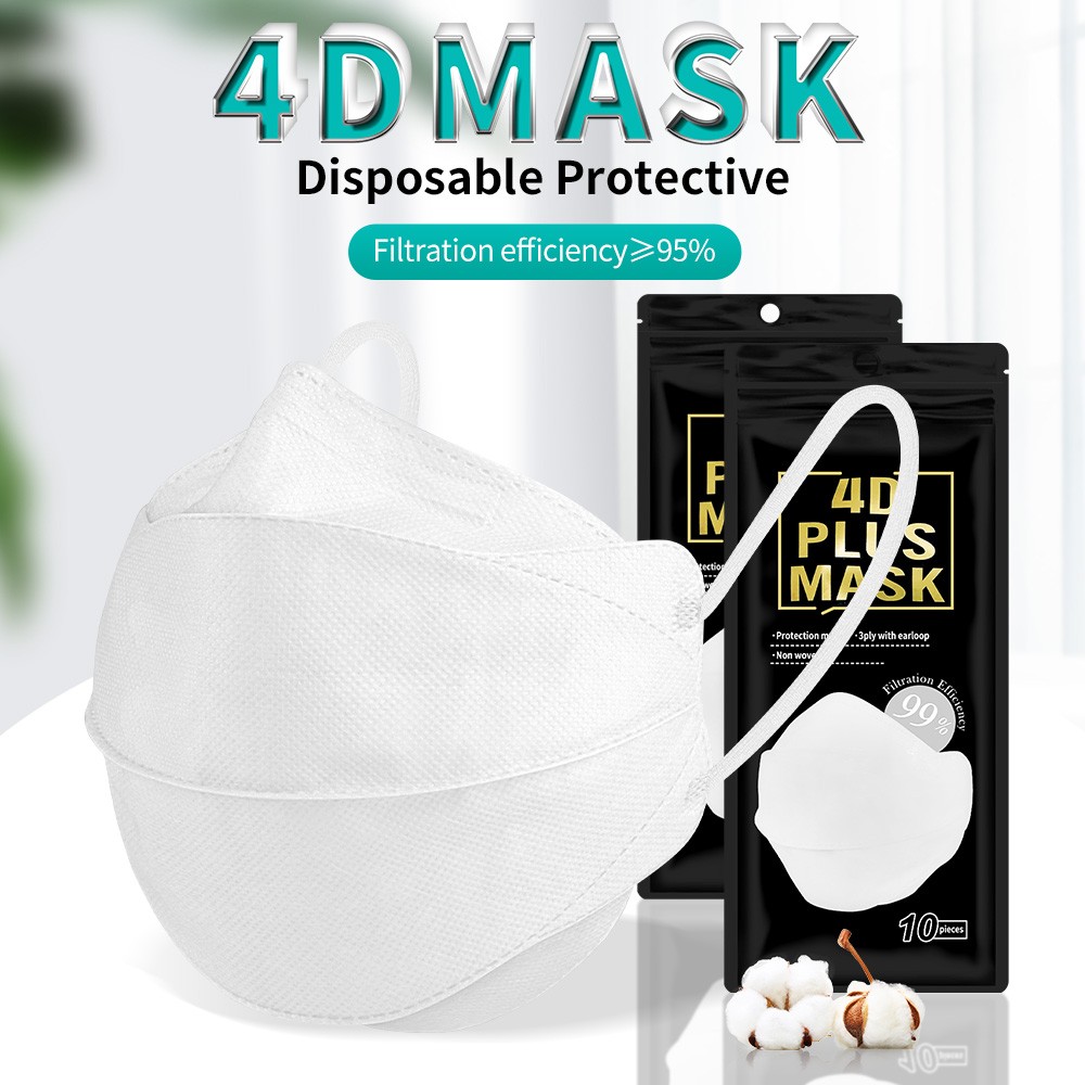 4D Mascarilla FPP2 Homolokada 4 Layers Respiratory Protective Face Mask CE KN95 Mascarillas Negras Reusable ffp2fan Certification