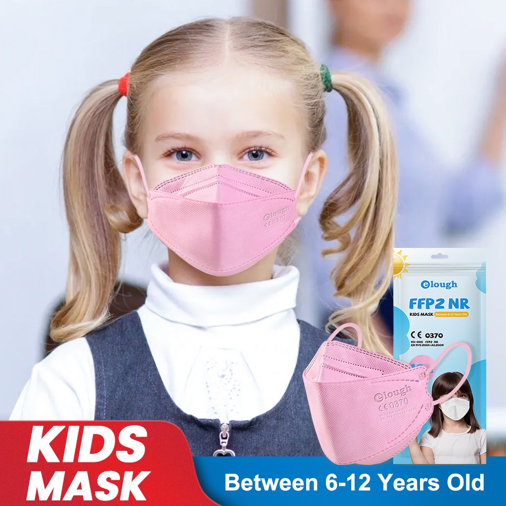 Elo FPP2 Masks For Kids 6-12 Years Korean Fish Mascarilla Infantil FPP2 Resale 4 Layers FFP2 KN95 Mask For Kids