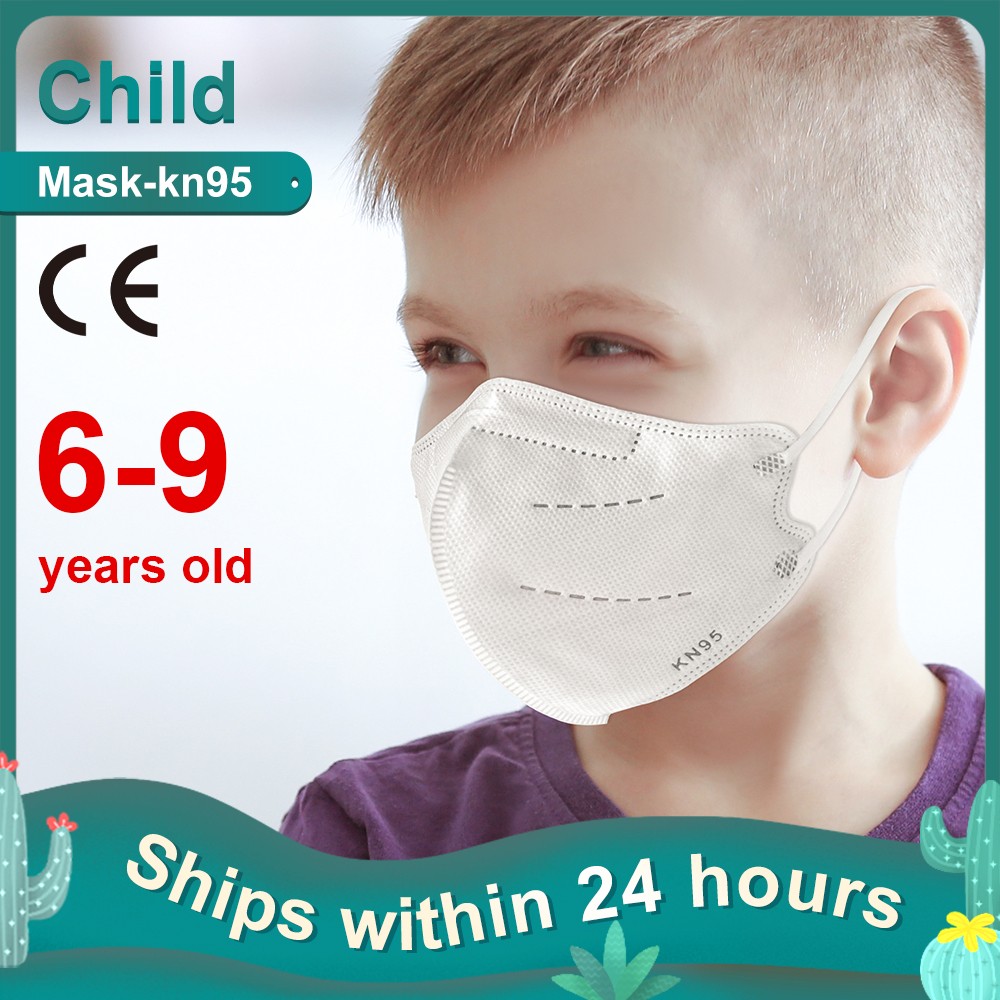 6-9 Old Children Mask FFP2 Masks KN95 Kids 5 Layers Mascarilla Infantil FPP2 Homologada FFP2 Mascarillas Niños FFP2mask Kids