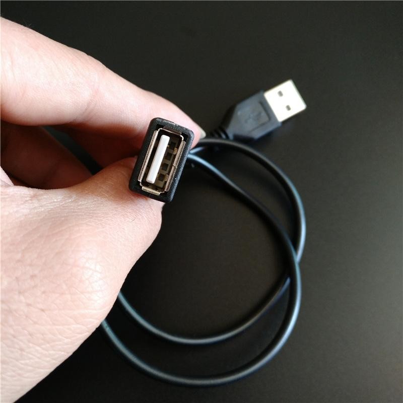 0.6/1.5M USB 2.0 Male to Female USB Cable Extender Cord Wire Super Speed ​​Data Sync Extension Cable for Laptop Keyboard