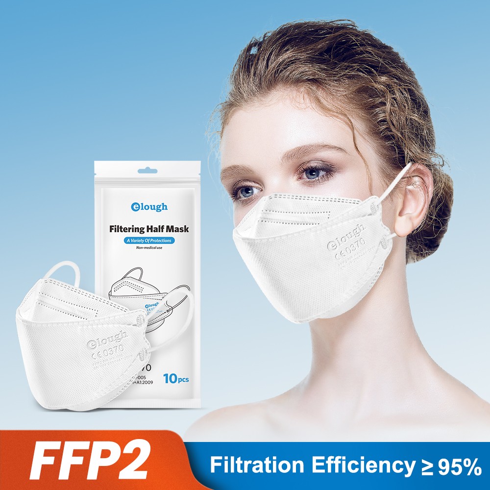 Elough KN95 Masks ffp2mascarillas korean EU approved FFP3 respirator mask reusable black mascarillas mask