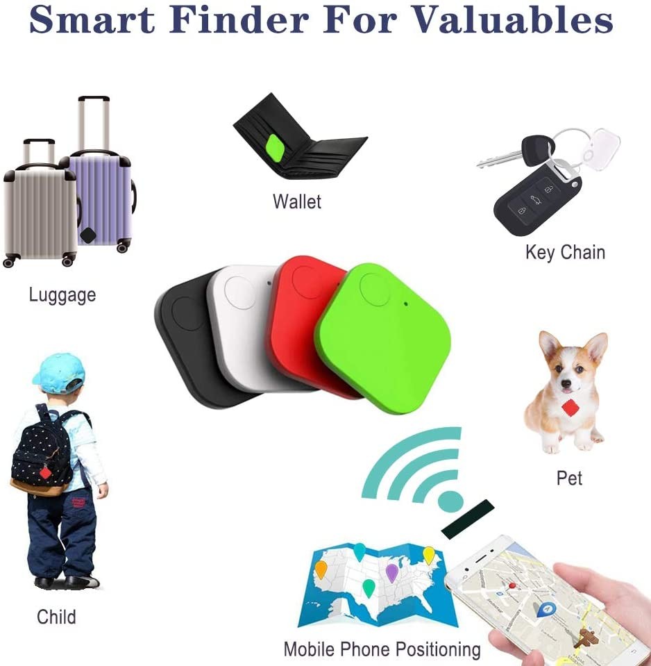 Mini Tracker Tracking Air Tag Key Finder Baby Pet Tracker Smart Location Tracker Bluetooth Car Pet Vehicle Lost Tracker