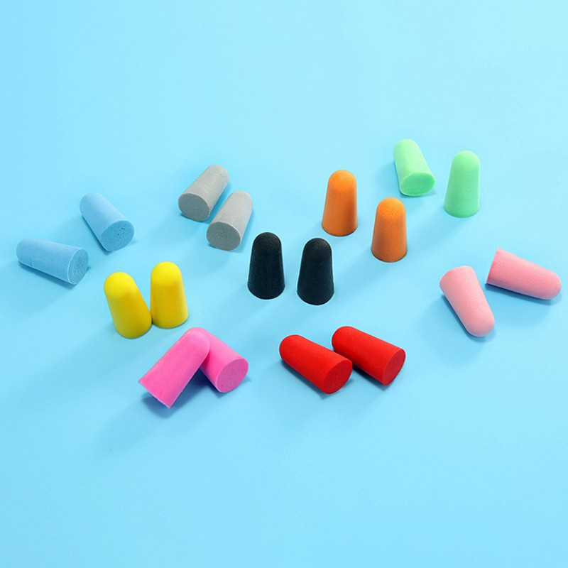 10 Pair 5 Pair Ear Plugs High Quality Foam Anti Noise Ear Plugs Ear Protectors Sleep Soundproof Earplugs Workplace Safety Supplies